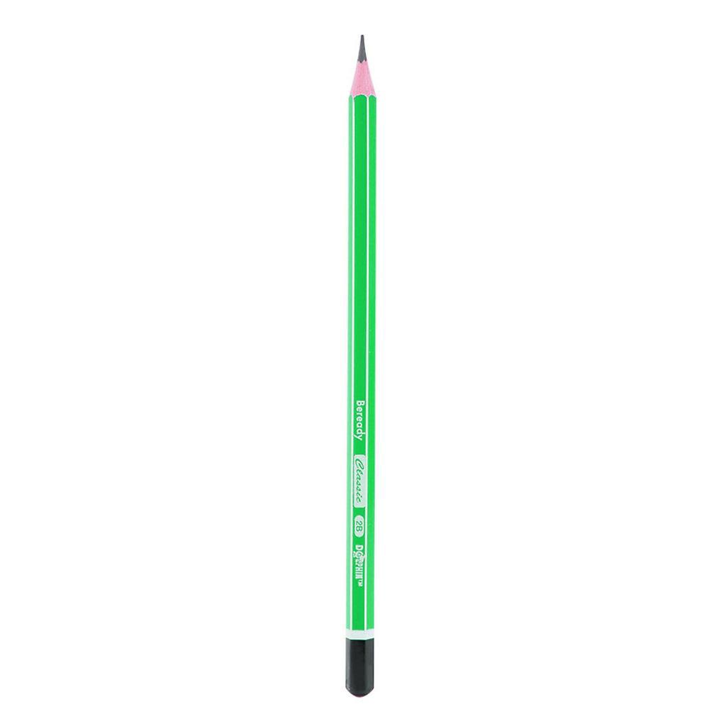 Bộ 6 Bút Chì 2B DOL-PSE173 - Màu Xanh Lá
