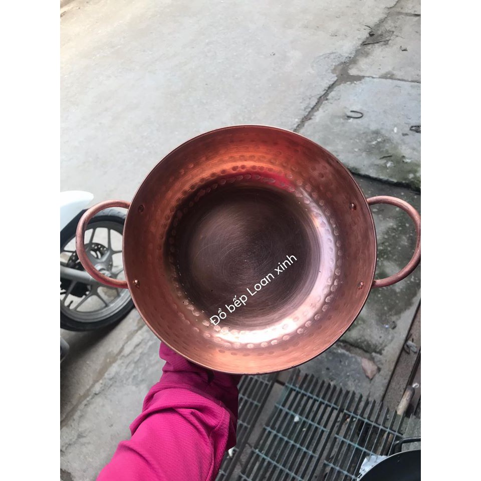 Chảo Ăn Chả Cá Làm Từ Đồng Đỏ