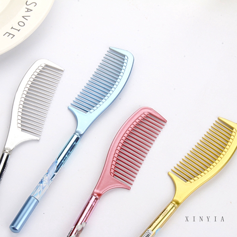 Bút Mực Gel Bằng Nhựa Hình Lược Sáng Tạo