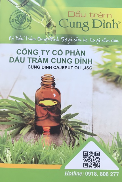 Dầu tràm Cung Đình Diamond (Tràm trà)