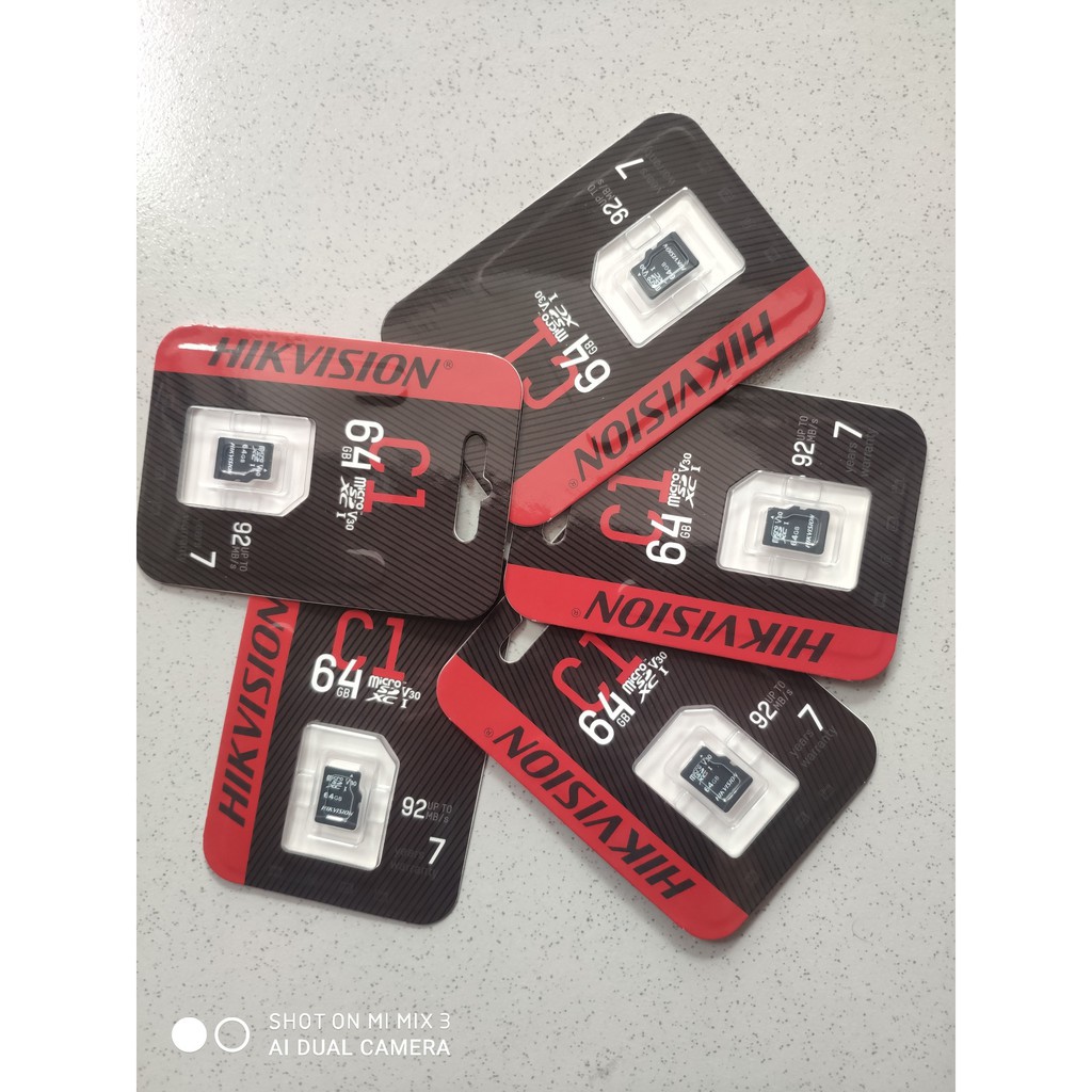 Thẻ nhớ Micro SD HIKVISION HS-TF-C1 64GB Class 10 (Hàng chính Hãng)