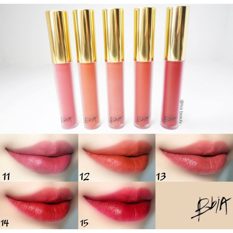 Son kem lì Bbia Last Velvet Lip Tint chính hãng Hàn Quốc- Sẵn 5 màu 14- 15 -23- 24- 25