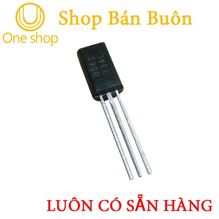 B562 TO-92 TRANS PNP 1A 25V