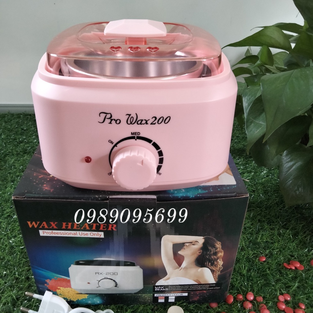 [Pro wax200 công suất lớn] Nồi nấu sáp wax lông cao cấp Pro wax200 phiên bản mới có 3 màu nấu siêu nhanh loại tốt