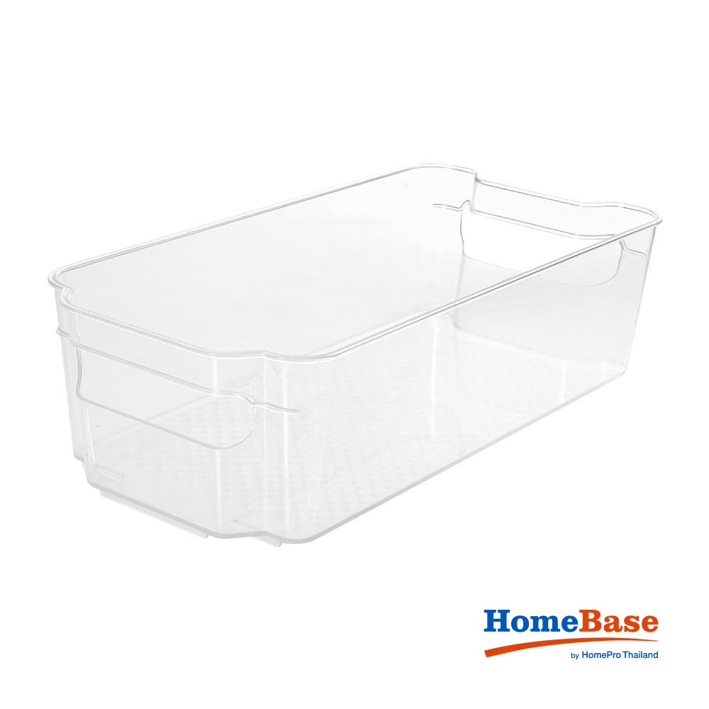 HomeBase KECH Hộp nhựa lưu trữ tủ lạnh có thể xếp chồng Thái Lan 9051 W31.5xD15.5xH9cm