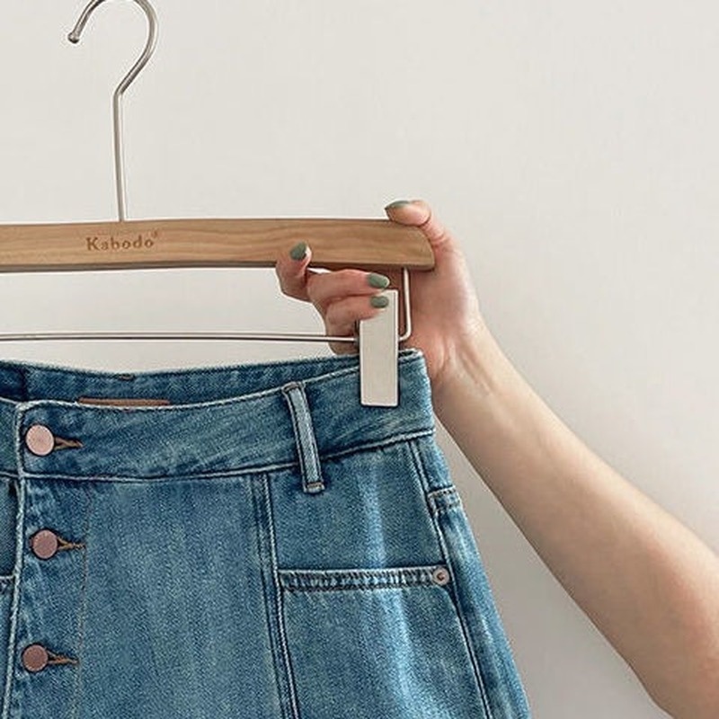 Chân váy jean Mỏng Lưng Cao Nhiều Nút Thời Trang Mùa Hè 2022 Mới Cho Nữ