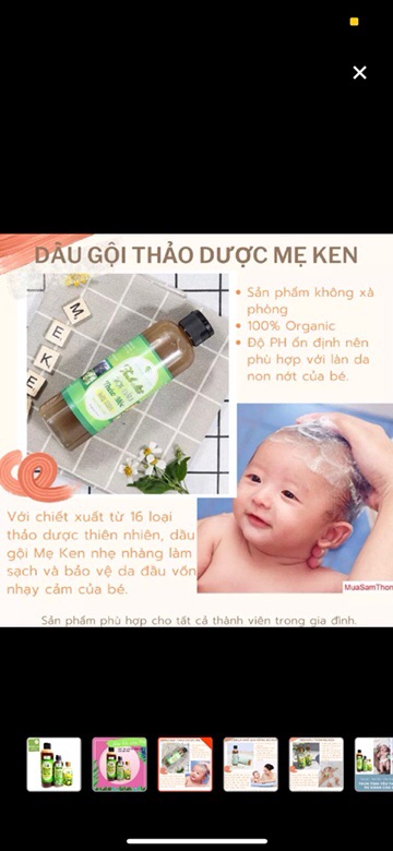 Dầu gội xả mồng tơi mẹ ken[cặp đôi hoàn hảo cho chăm sóc tóc]