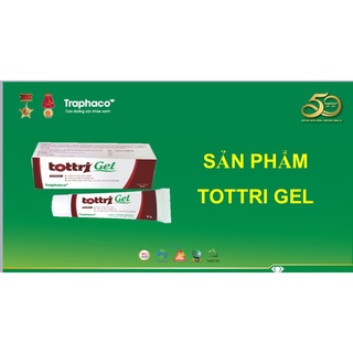 Tottri Gel Traphaco- Gel bôi trĩ Dành cho người bị trĩ nội, ngoại Tube, 30gr