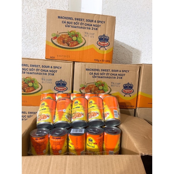 🐟CÁ NỤC SỐT ỚT CHUA NGỌT 🐟 1lốc 5hủ