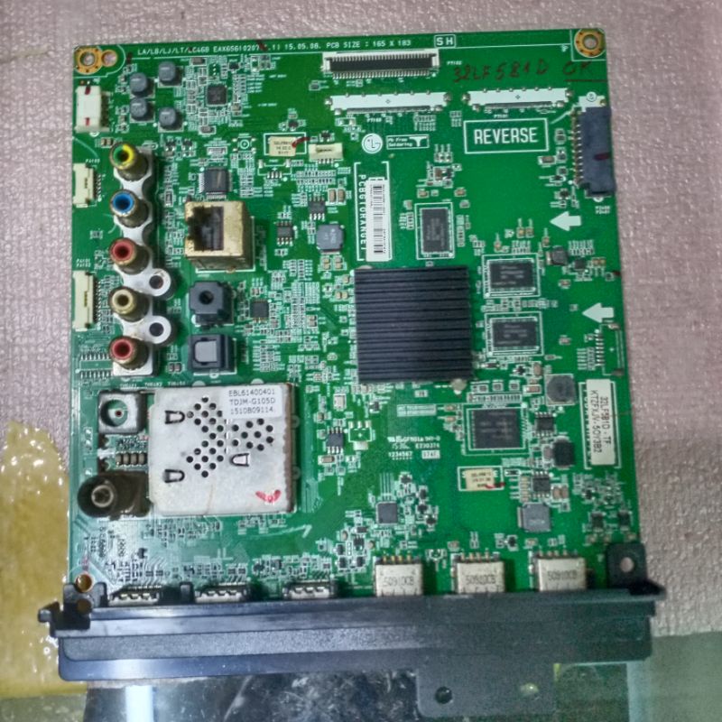 Bo mạch tivi LG 32LF581D,bo xử lý,khiển, nguồn,main chính,chủ,wifi,mắt nhận