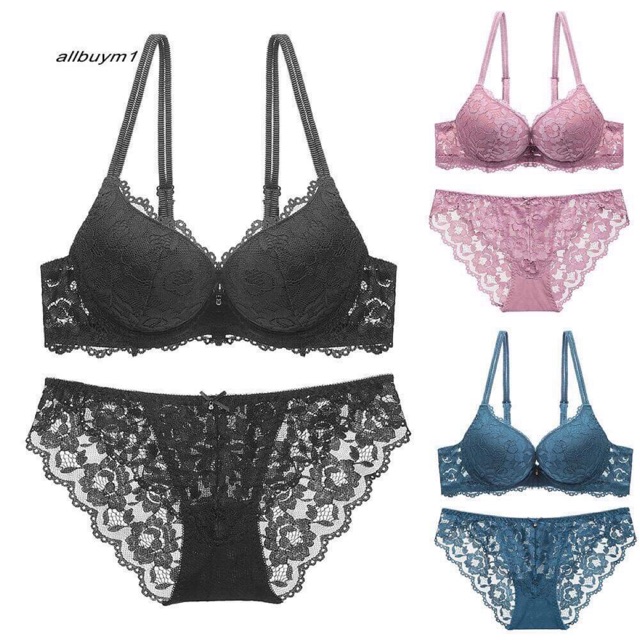 THANH LÝ - Bộ đồ lót ren có gọng đệm kép nâng ngực BL1390