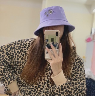 NÓN BUCKET DAISY, Nón bèo, nón có vành