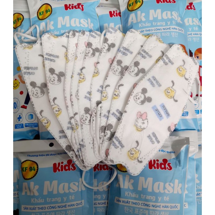 ( SET 50 CÁI ) Khẩu Trang kháng khuẩn em bé KF94.