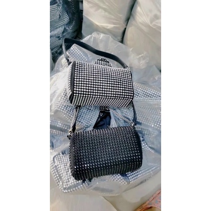 Túi Đeo Vai Kẹp Nách, Túi Kẹp Nách Đính Đá Hàng Loại 1 Size 20