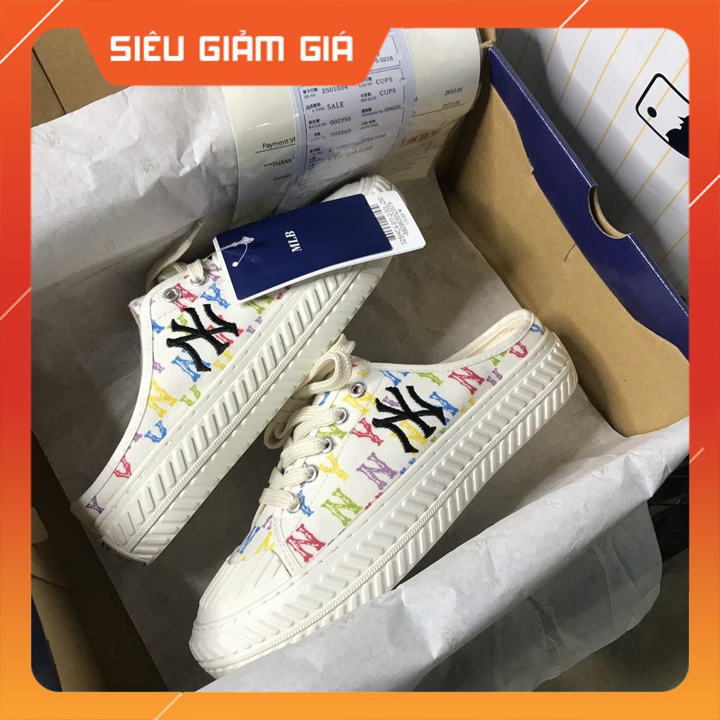 [FULL PK - FREESHIP] Giày sục 𝐌𝐋𝐁𝐍𝐘 2021 full box bill túi hàng đẹp dành cho nữ, Sục NY flashsale