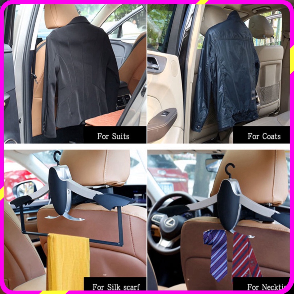 Móc treo quần áo, Vest, Com lê trên ghế sau ô tô Joyart, Back Seat Headrest Coat Clothes Han