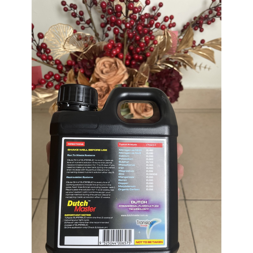 Super bud kích bông cứng, tăng sản lượng chuyên dùng cho cây đang ra hoa