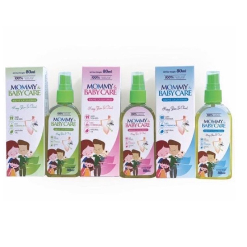 Xịt chống muỗi Momy &amp; Babycare 80ml