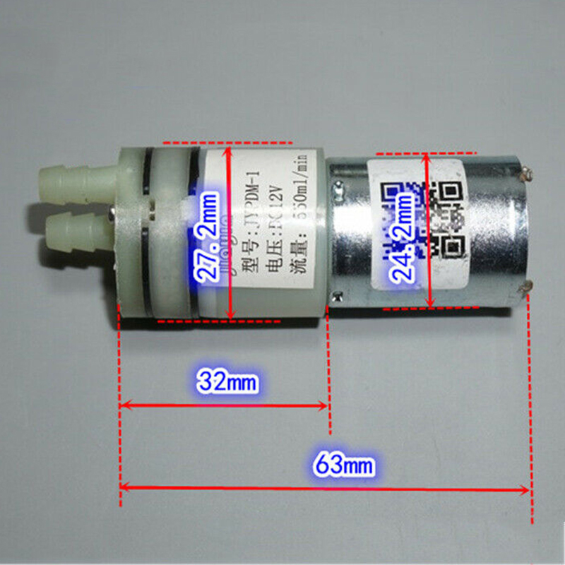 Máy Bơm Nước Mini Dc 5v-12v 6v 9v 370