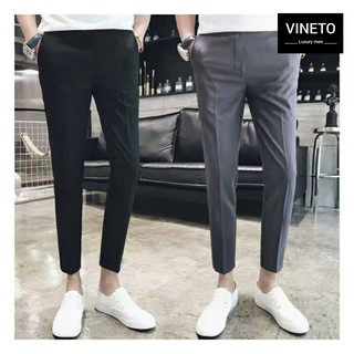 Quần tây (âu) nam form ống côn trẻ trung kiểu dáng Hàn Quốc Cao Cấp