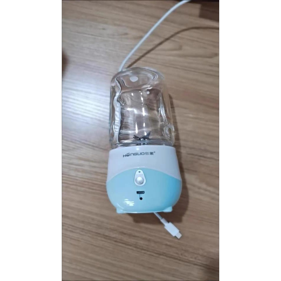 Máy xay tích điện đa năng - Máy xay trái cây cầm tay tích điện Hongue