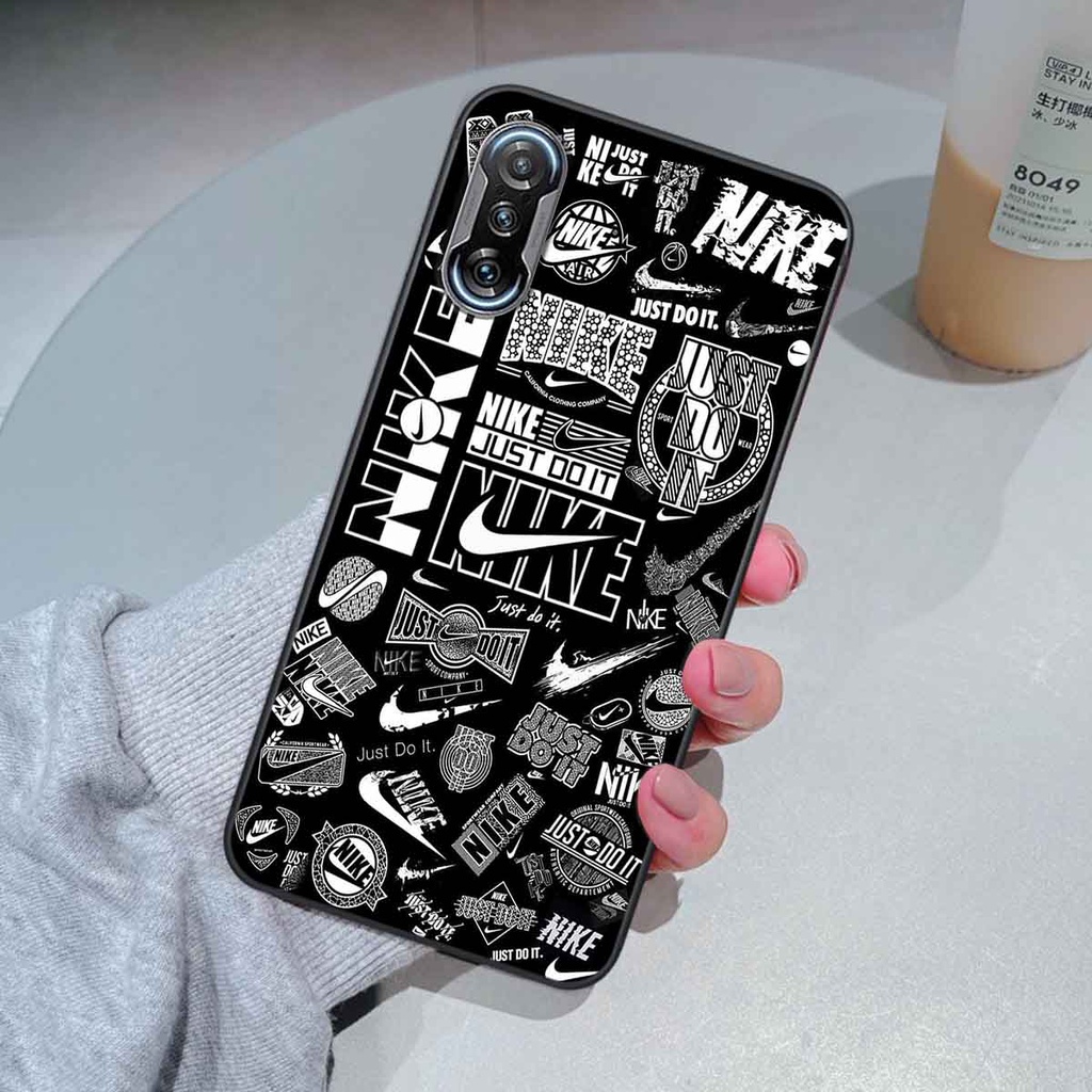 Ốp Xiaomi Redmi K40 in hình thương hiệu L.V, N.I.K.E cá tính, đẳng cấp