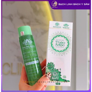 Bột Rửa Mặt Mỹ Nhân Hương MỚI MỊN HƠN SẠCH SÂU (Hộp 80gr) - Bách Y Sâm Nhất Mộc Hương