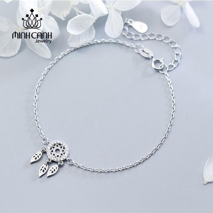 Lắc Tay Bạc Dreamcatcher Đính Đá Minh Canh Jewelry
