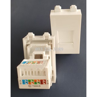 ổ cắm mạng internet CAT 5E
