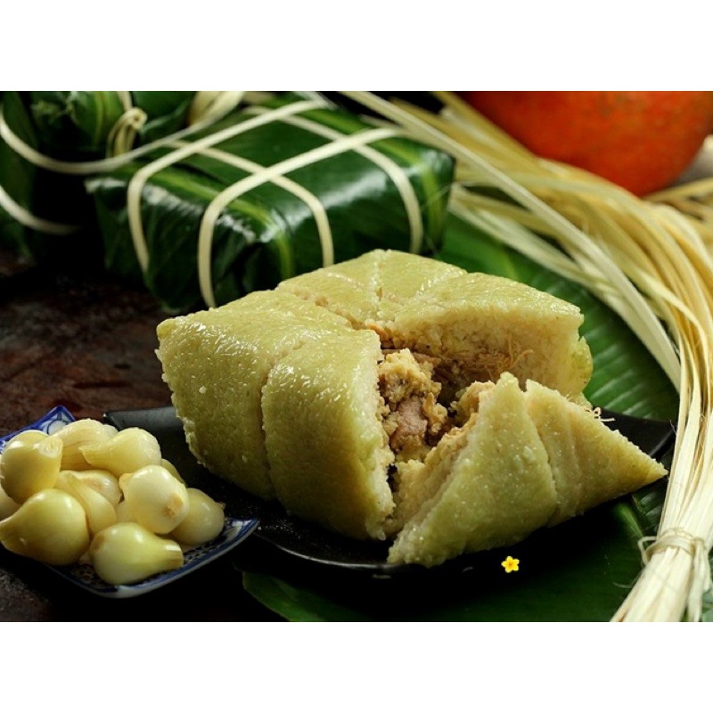 (BÁNH CHƯNG BẮC NHÂN ĐẬU XANH SIÊU NGON 1 CÁI 250g
