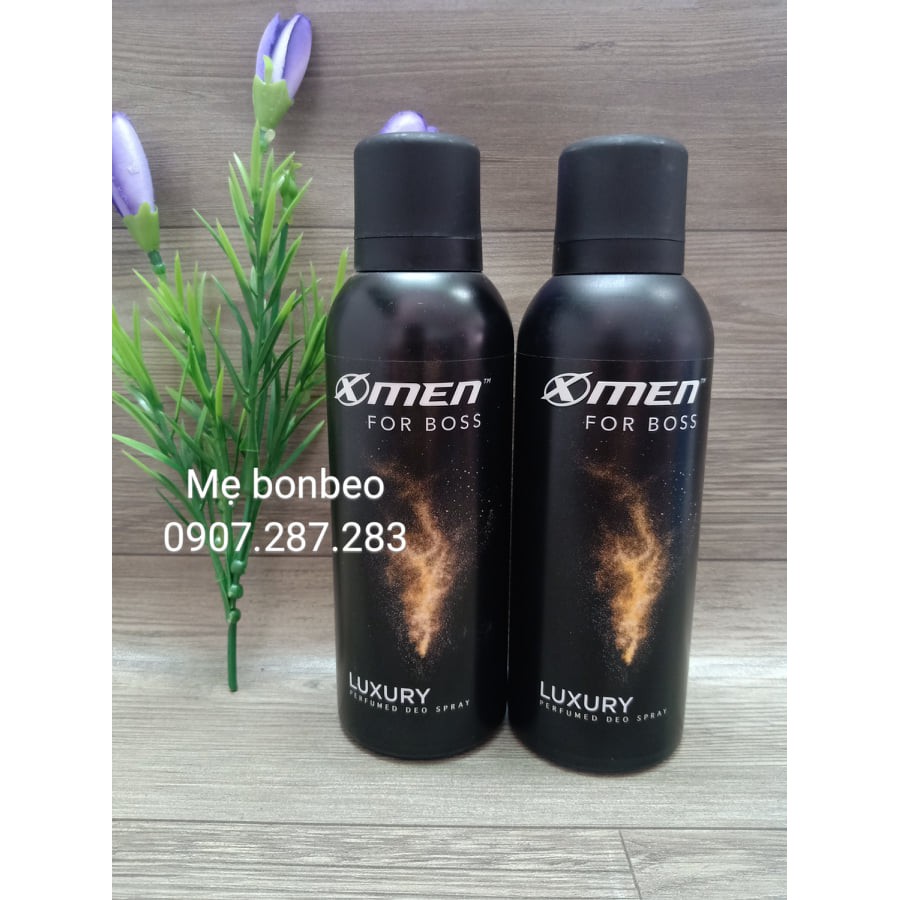 Xịt khử mùi XMEN for boss 150ml