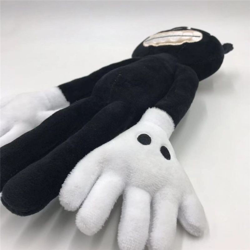 Siren Head đồ chơi nhồi bông Hình Mèo Đen Miệng To 30cm