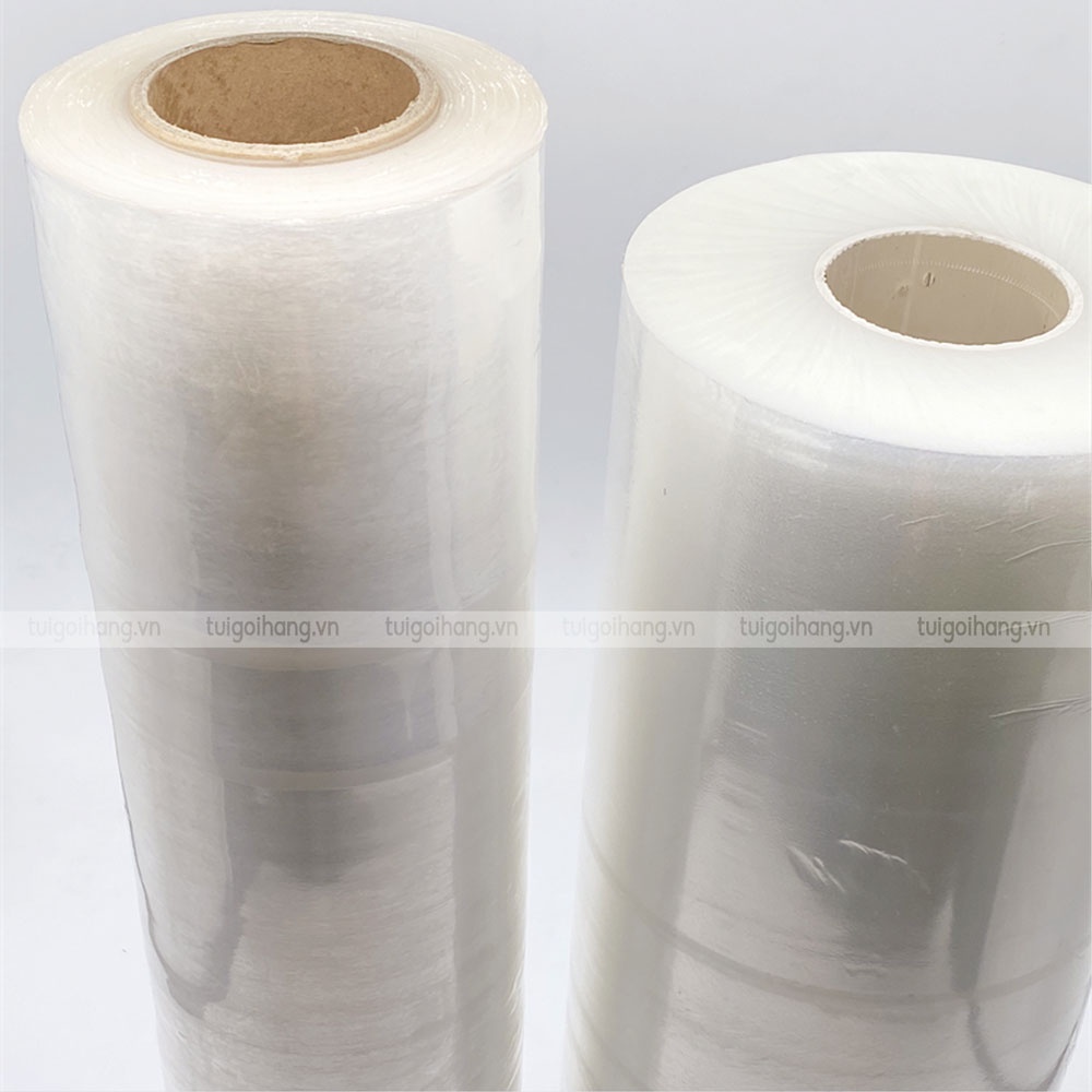 Màng Co, Màng Chít PE Trong/ Đen Cuộn 50cm 2.3kg Gói Hàng - Giao Hỏa Tốc