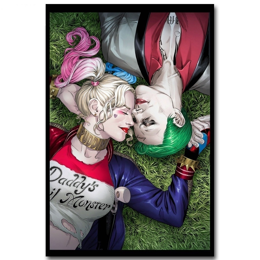 Tranh Đính Đá 5d Tự Làm Hình Harley Quinn