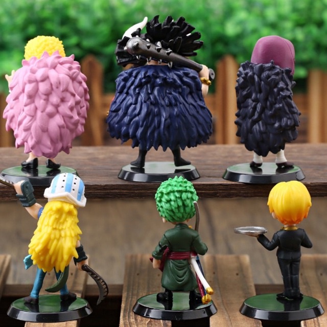 Mô hình OnePiece KaiDo, Zoro, Sanji, Doflamingo, Corazon, Killer chibi