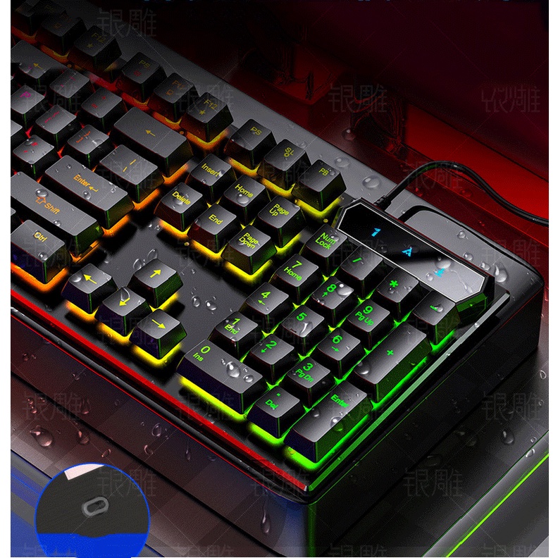 Bàn Phím Máy Tính giả cơ Gaming SSR Siêu Chất LED , Độ Nhạy Cực Cao,Sản Phẩm Đạt Tiêu Chuẩn ESPORTS Bảo Hành 3 THÁNG