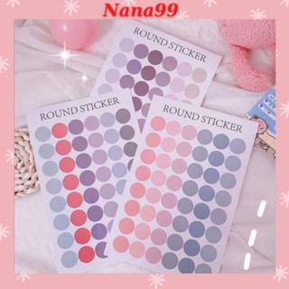 💖Tem Dán [HOT NEW] / Sticker Hình Tròn/ Hình Rất Đáng Yêu Nana TD942