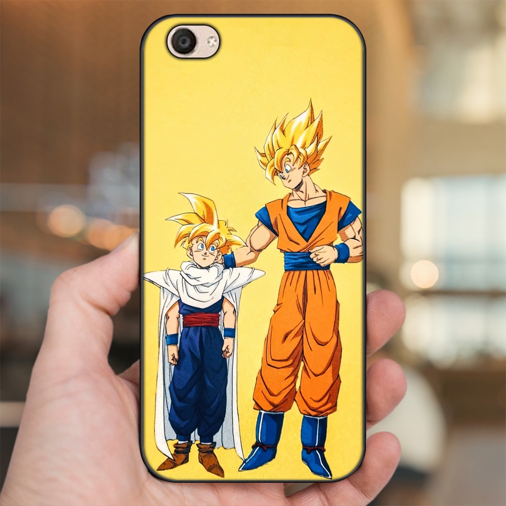 Ốp lưng Vivo V5, V5 Plus viền đen in hình Gohan Dragon Ball