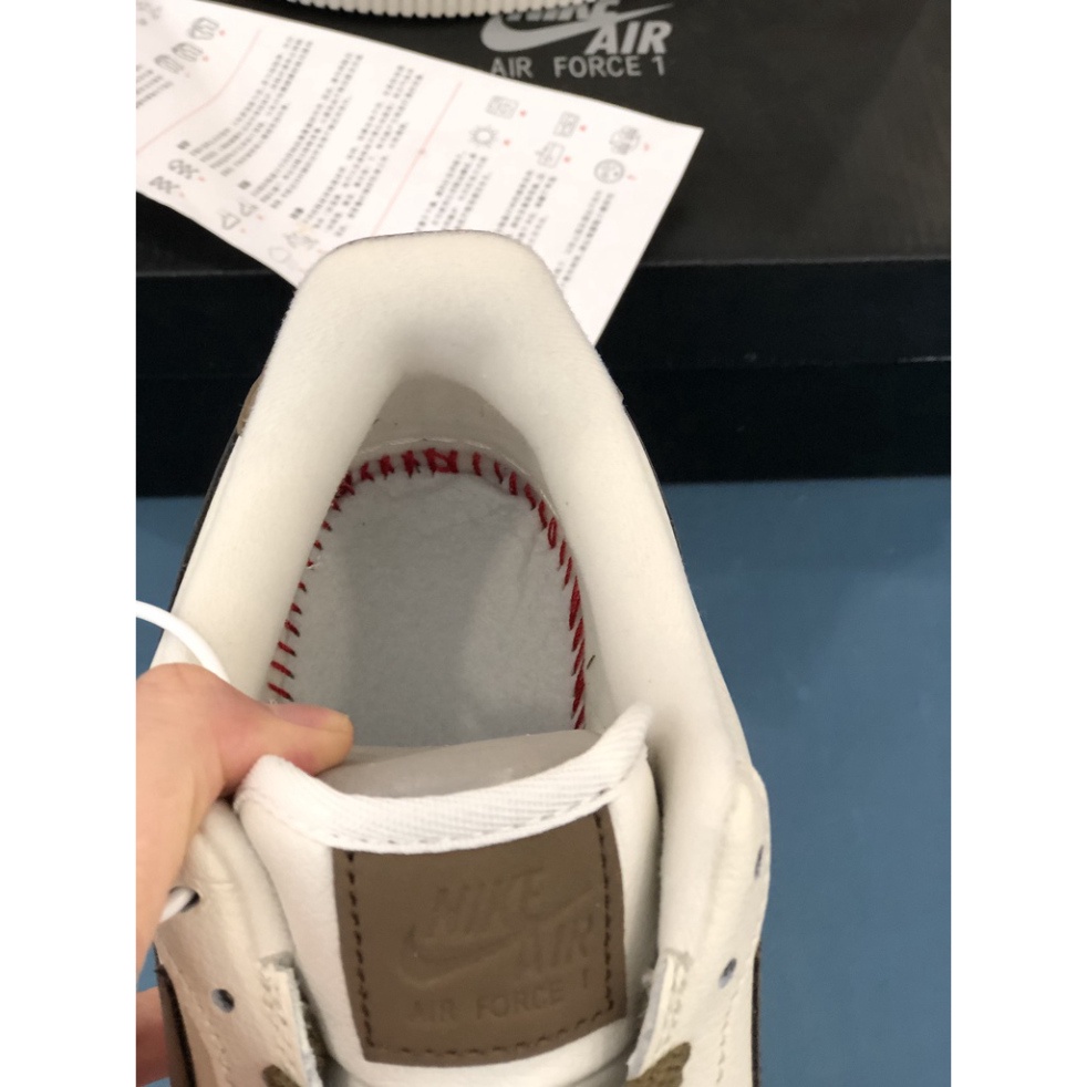 [More&More] Giày Sneaker AF1 custom vệt nâu chất lượng nguyên bản cao cấp MSN2371 | BigBuy360 - bigbuy360.vn
