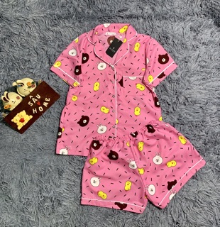 Bộ Pijama Kate Ngắn Mặc Nhà