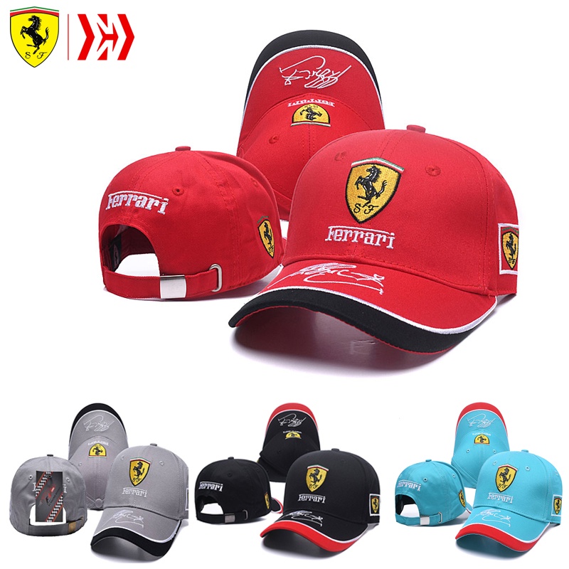 Nón Lưỡi Trai Cong In Chữ Formula One Scuderia Ferrari Team Charles Leclerc Cho Nam