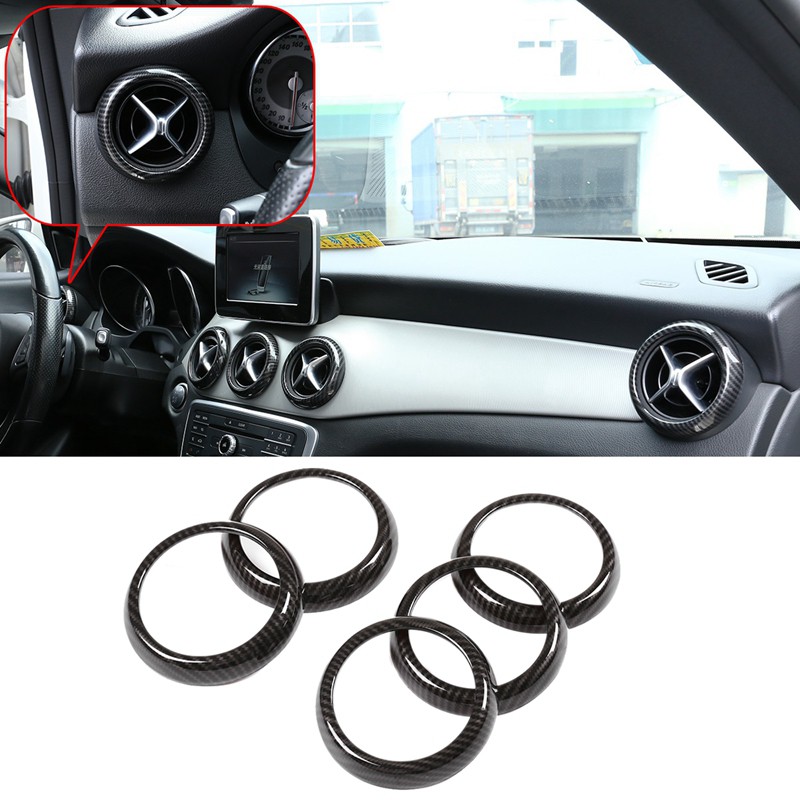 Bộ 5 Viền Gắn Máy Điều Hòa Xe Hơi Mercedes Benz A B Cla Gla Class W176 W246