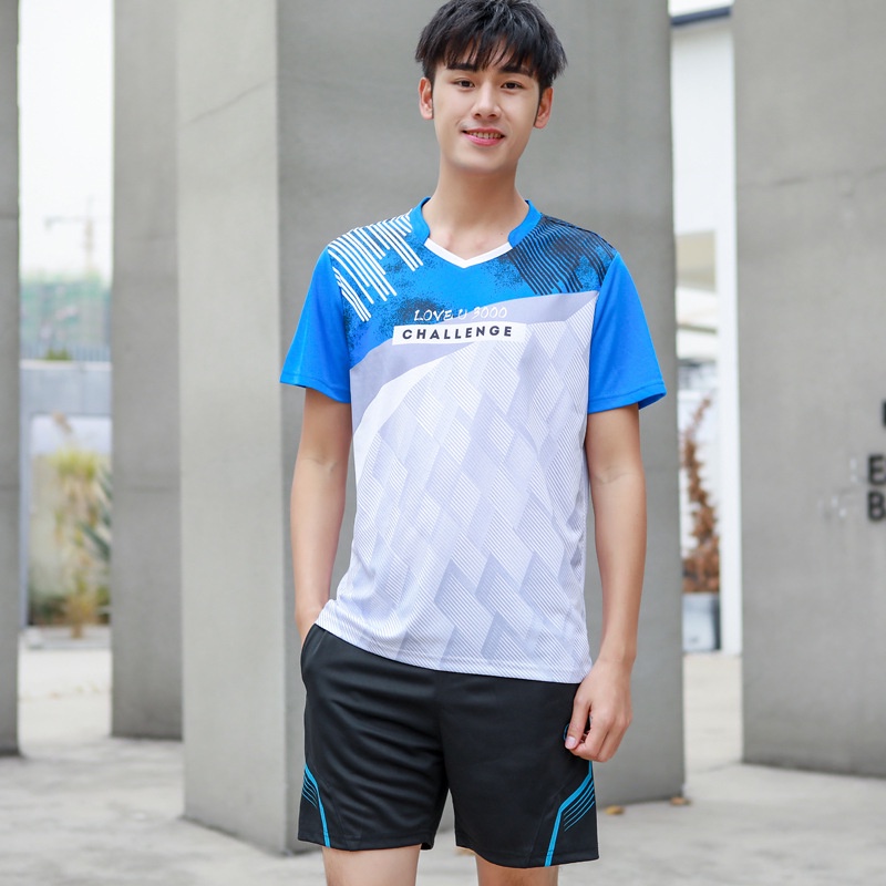 Bộ Đồ Thể Thao Tay Ngắn Nhanh Khô Thời Trang 2022 Cho Nam Và Nữ