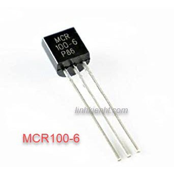 MCR100-6 TRIAC SCR  TO-92 0.8A 400V