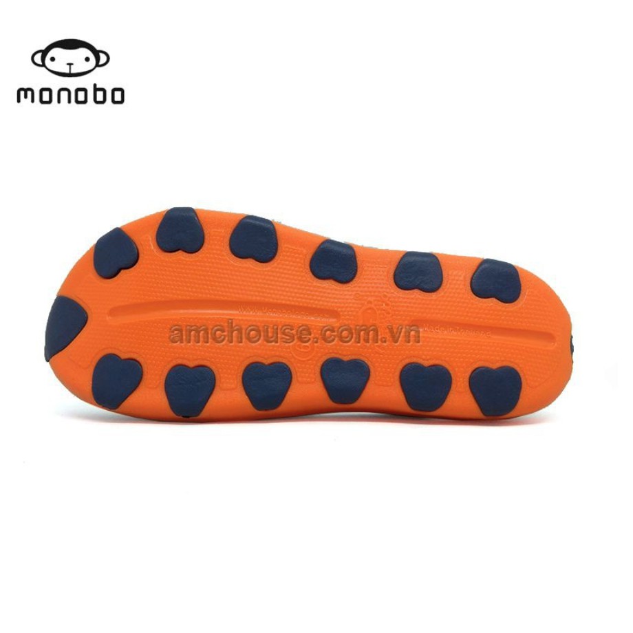 Giày Thái Lan nữ Monobo Tammy – Ghi đế cam - Giày Nhựa Chuyên Dụng Đi Mưa Thời Trang, Chống Trơn Trượt - TB-G-TM-GC | BigBuy360 - bigbuy360.vn