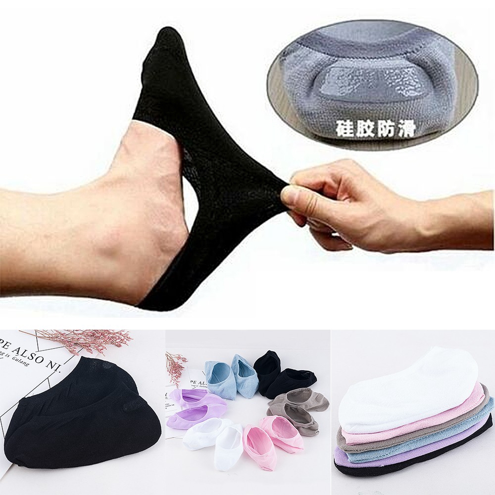 aaoottuuoo5.vn Bộ 5 đôi vớ nữ cotton nửa bàn chân chống trượt