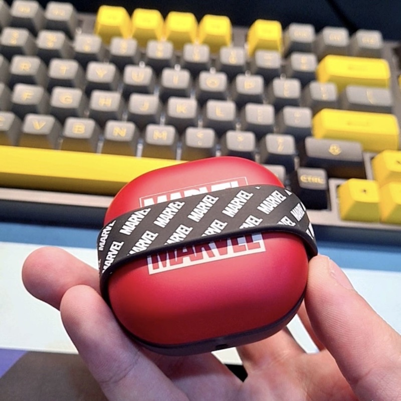 Chính hãng nguyên seal-Ốp Marvel cover cho tai nghe Samsung Galaxy Buds Pro/ Buds Live/ Buds 2