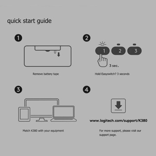 Logitech K380 Multi-Device Bluetooth Wireless