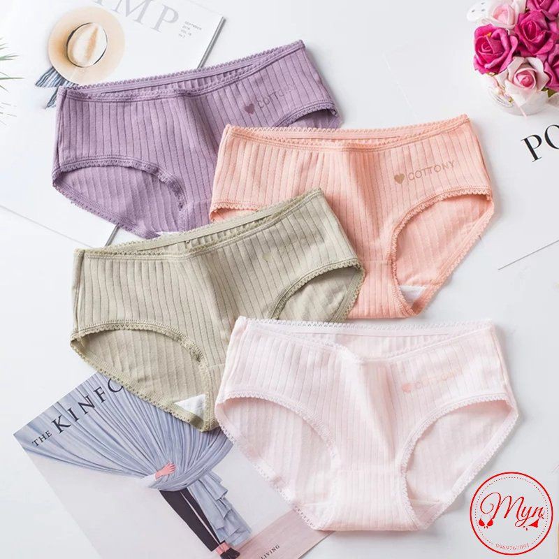 [Mã 12FASHIONSALE1 giảm 10K đơn 50K] QUẦN LÓT NỮ COTTON THỜI TRANG THOÁNG KHÍ CHỐNG VI KHUẨN | BigBuy360 - bigbuy360.vn