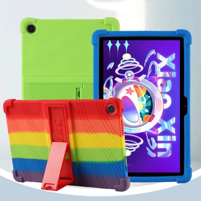 Ốp Máy Tính Bảng Silicon Kèm Giá Đỡ Chống Sốc Dễ Thương Cho Lenovo Tab M10 Plus Gen 3 Xiaoxin Pad 2022 10.6" M10Plus 3rd Gen
